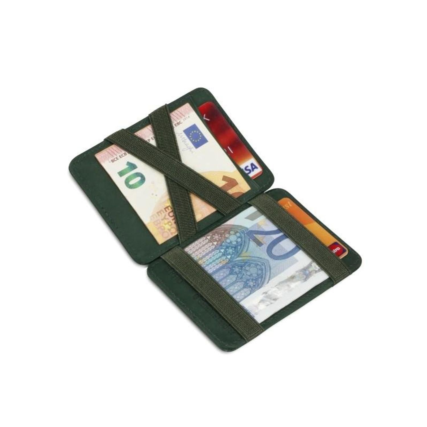 Portofel RFID Hunterson Magic truc - Verde fotografia produsului View 2 L