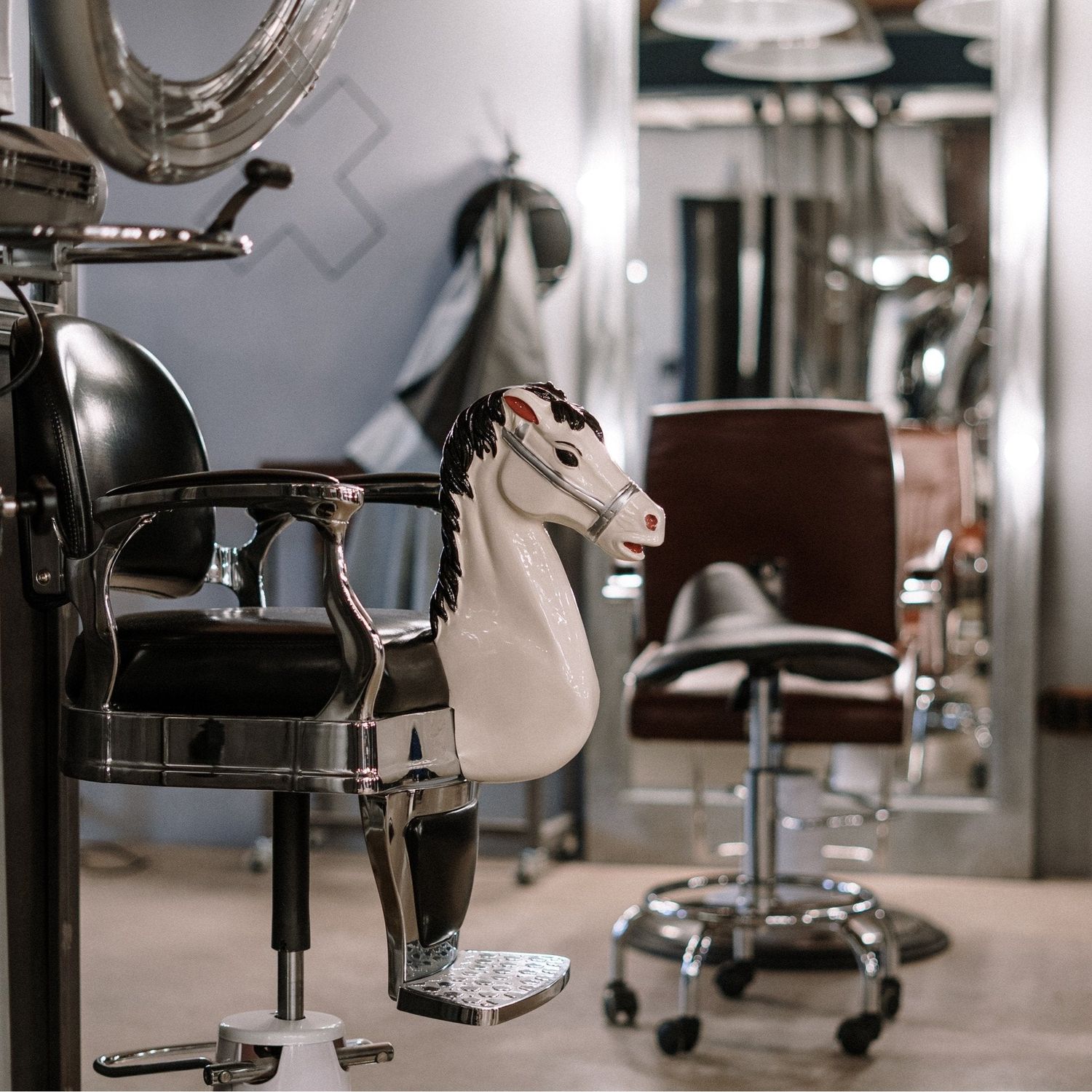Pelerina Barber Bandido Star White fotografia produsului View 2 L