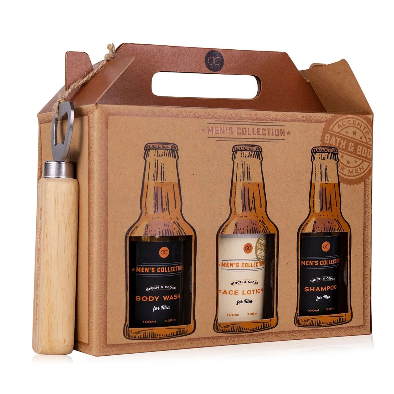 Set cadou cosmetice Accentra Men's Collection bax de 6 fotografia produsului