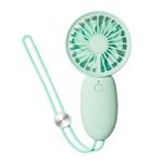Mini Fan de mana Flower Verde fotografia produsului