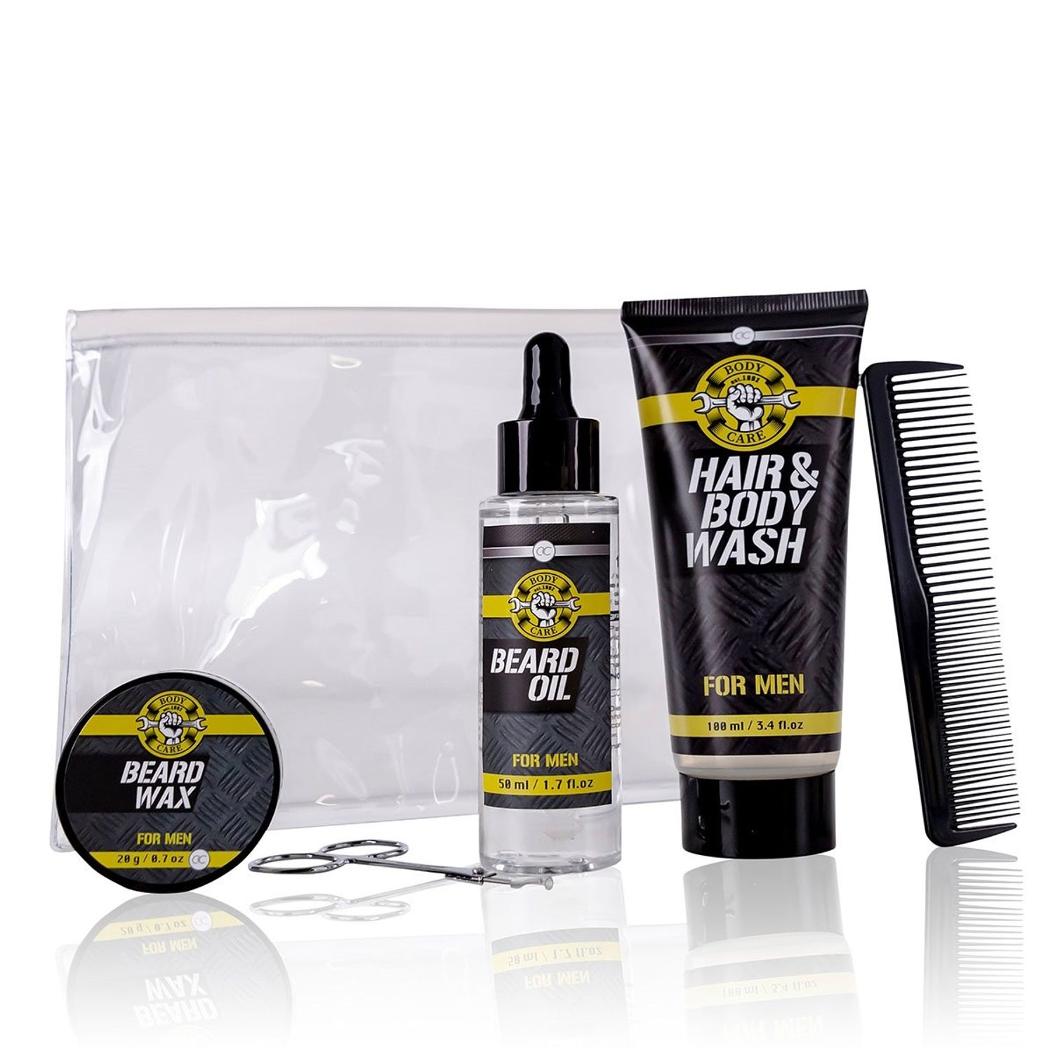 Set cadou barbati ingrijire barba Accentra Bath & Body Tools fotografia produsului View 2 L