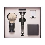 Set cadou barbierit clasic cu Safety Razor, metal fotografia produsului