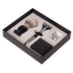 Set cadou barbierit clasic cu Safety Razor, metal fotografia produsului View 3 S