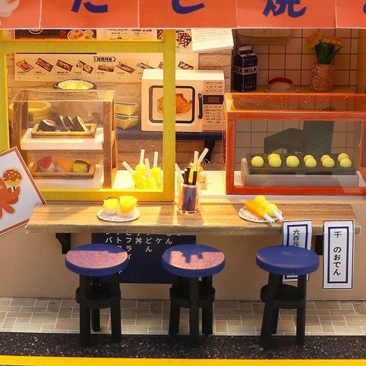 Macheta Sushi shop, DIY fotografia produsului View 3 L