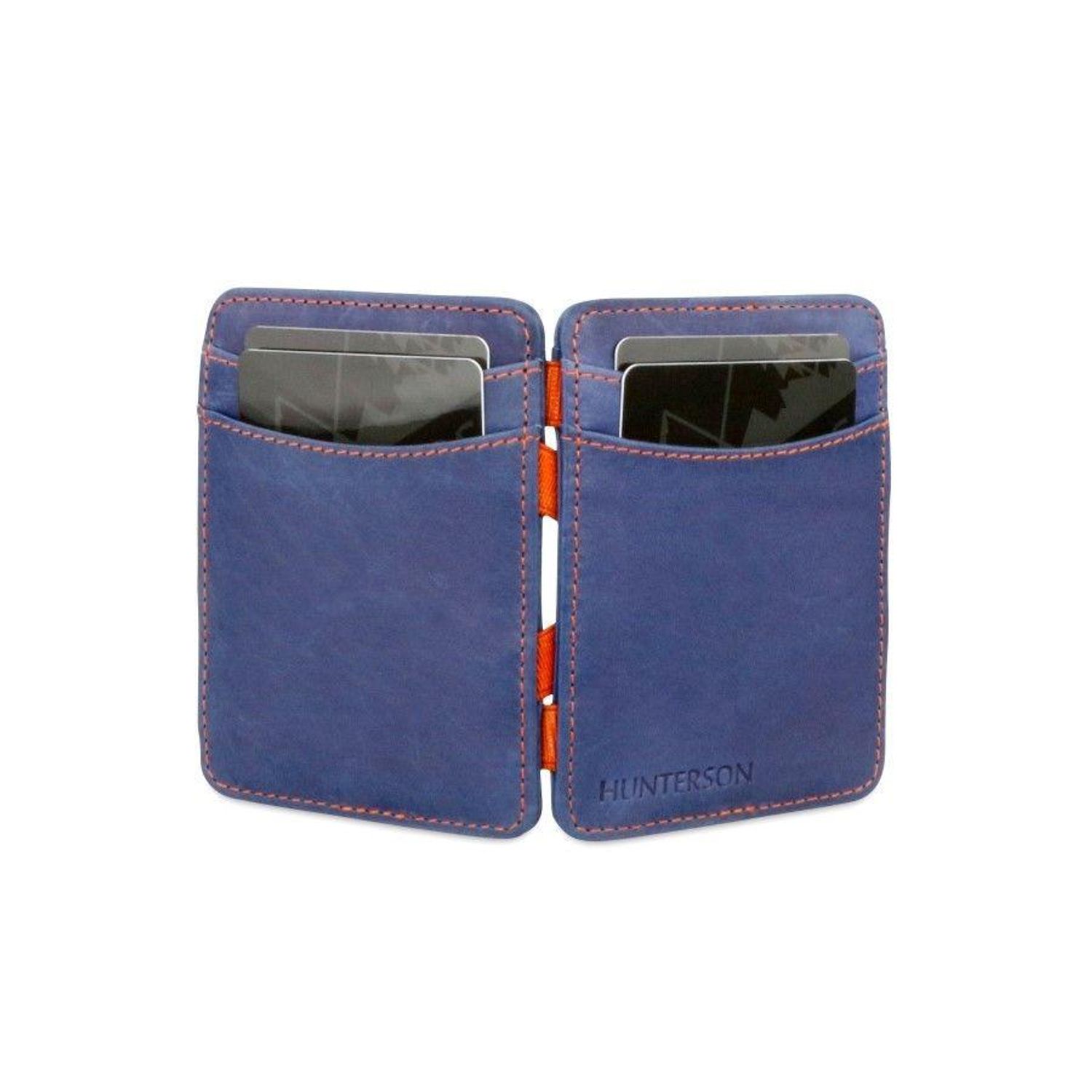 Portofel RFID Hunterson Magic truc - Albastru fotografia produsului View 3 L
