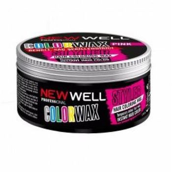 Ceara colorata pentru par, styling, 6 nuante pink new well