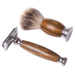 Set cadou barbierit clasic cu Safety Razor, santal fotografia produsului View 4 S