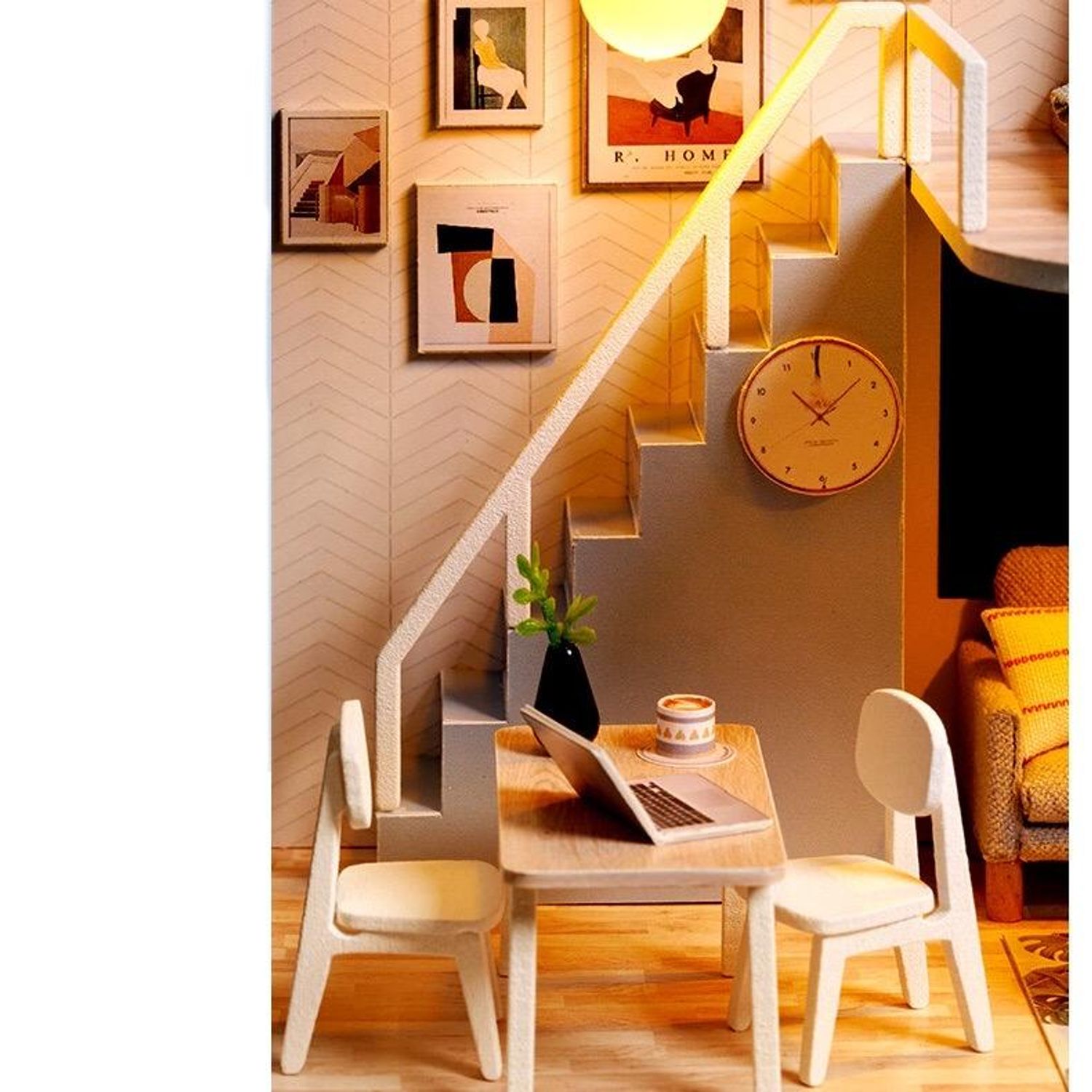 Macheta Simple House, DIY fotografia produsului View 5 L