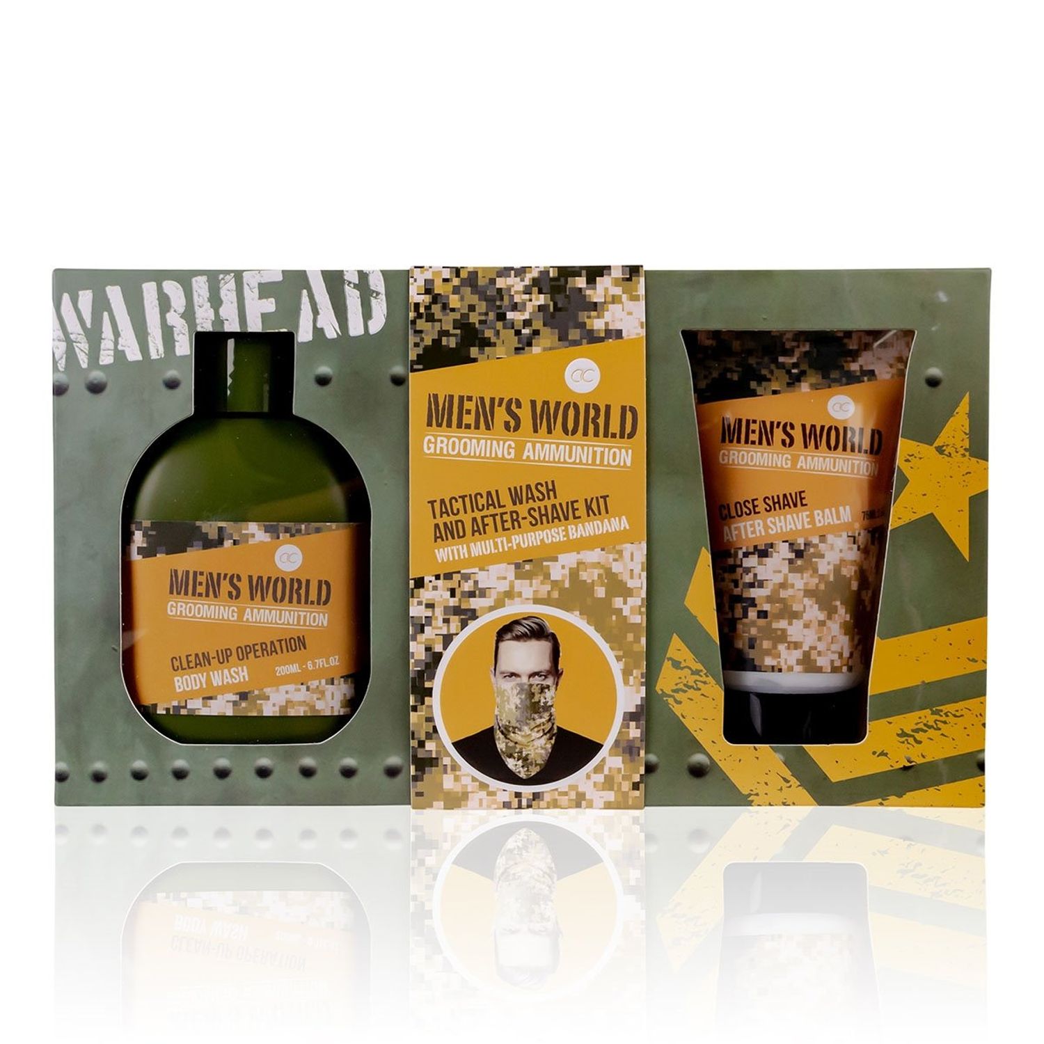 Set cadou cosmetice Accentra Men's World camuflaj fotografia produsului