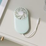 Mini Fan de mana Pocket Verde fotografia produsului