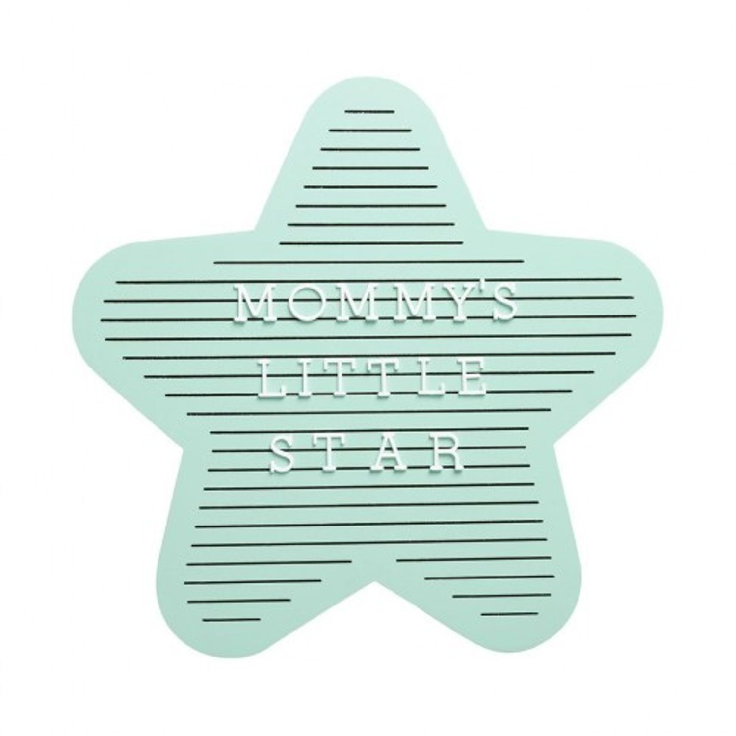 Pearhead - Tabla decorativa steluta cu litere pentru personalizare fotografia produsului