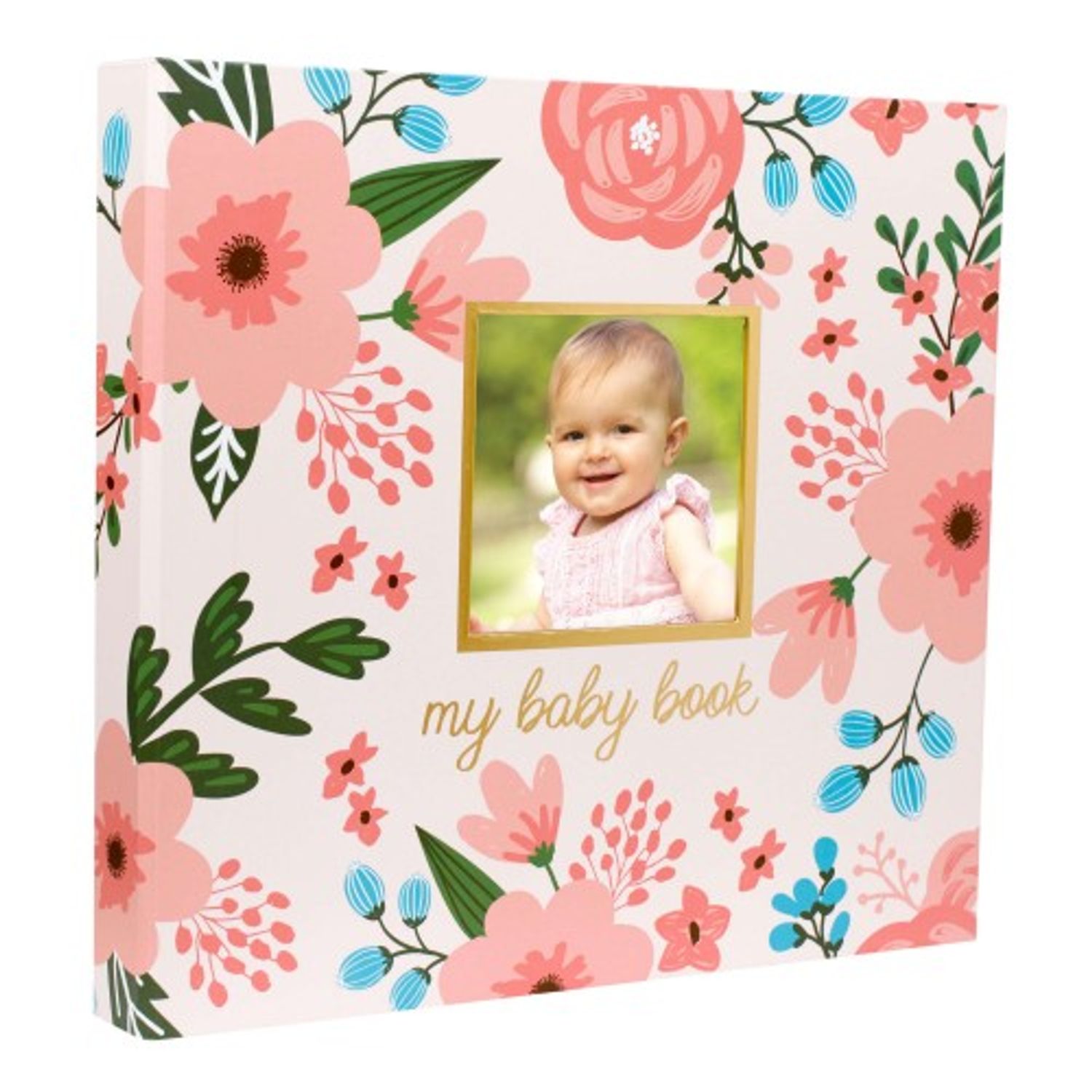 Pearhead - Set cadou caietul bebelusului model floral fotografia produsului View 3 L