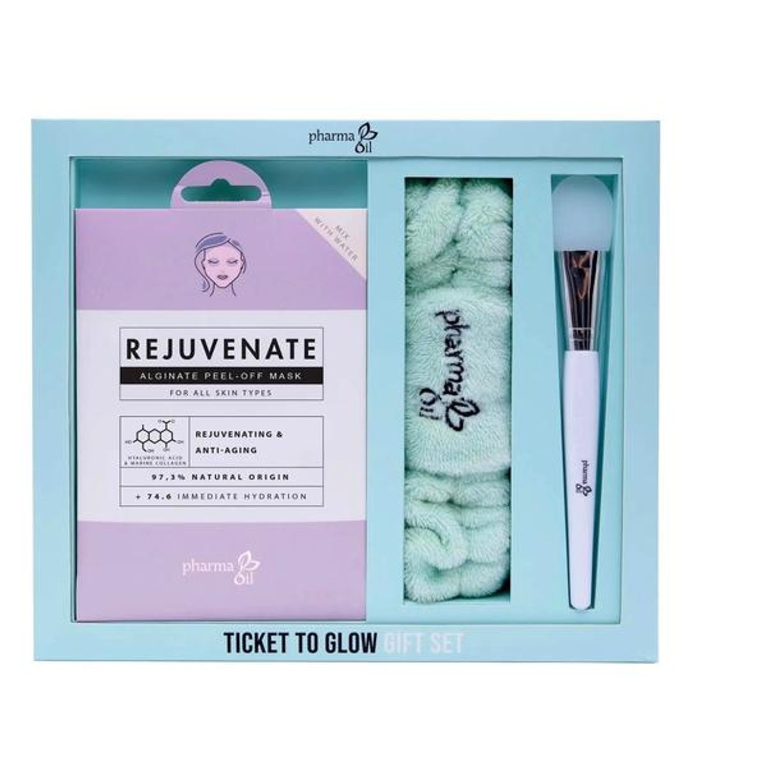 Set cadou Ticket To Glow masca peel-off Rejuvenate fotografia produsului