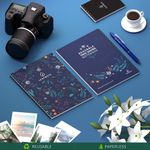 Caiet reutilizabil Leafnote Floral fotografia produsului View 6 S