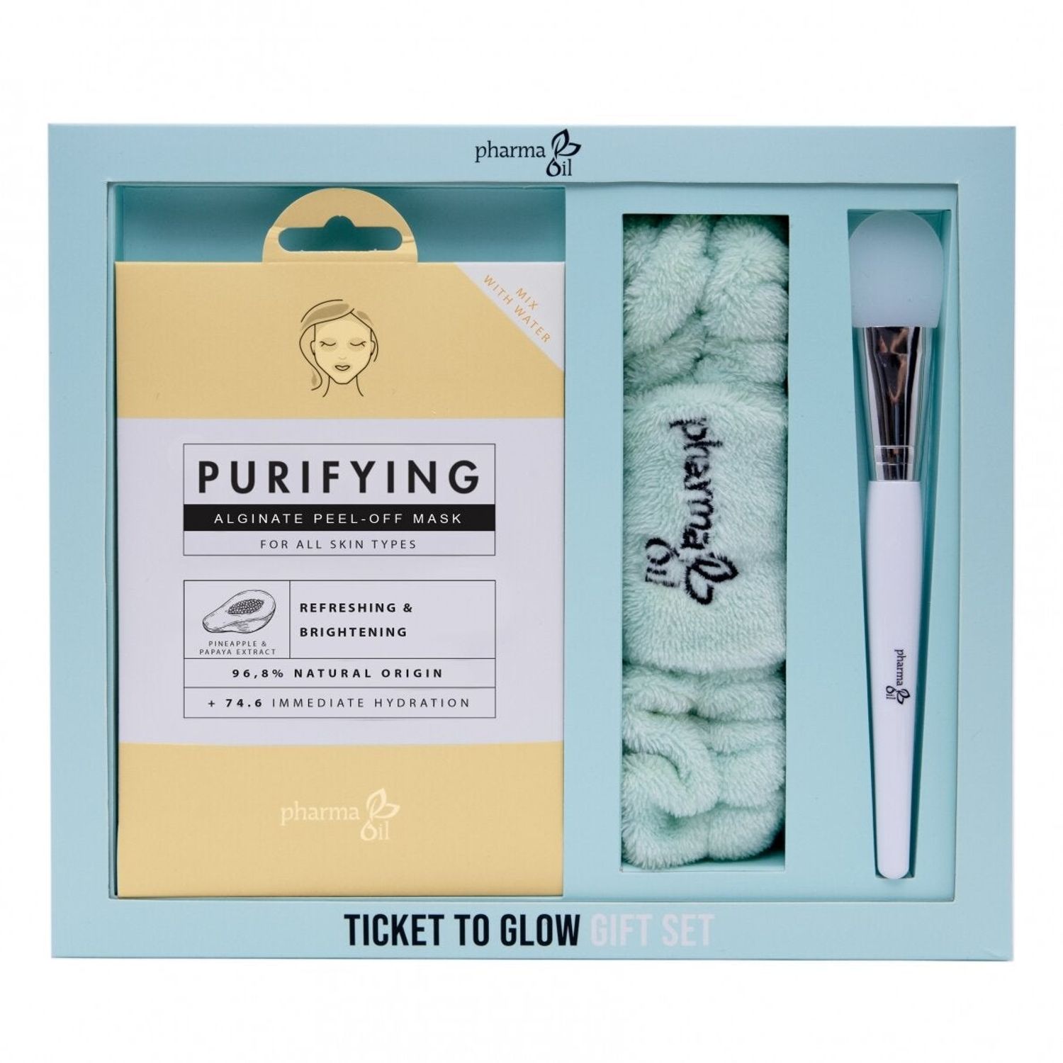Set cadou Ticket To Glow masca peel-off Purifying fotografia produsului