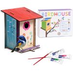Kit constructie si desen casuta pasari DIY fotografia produsului