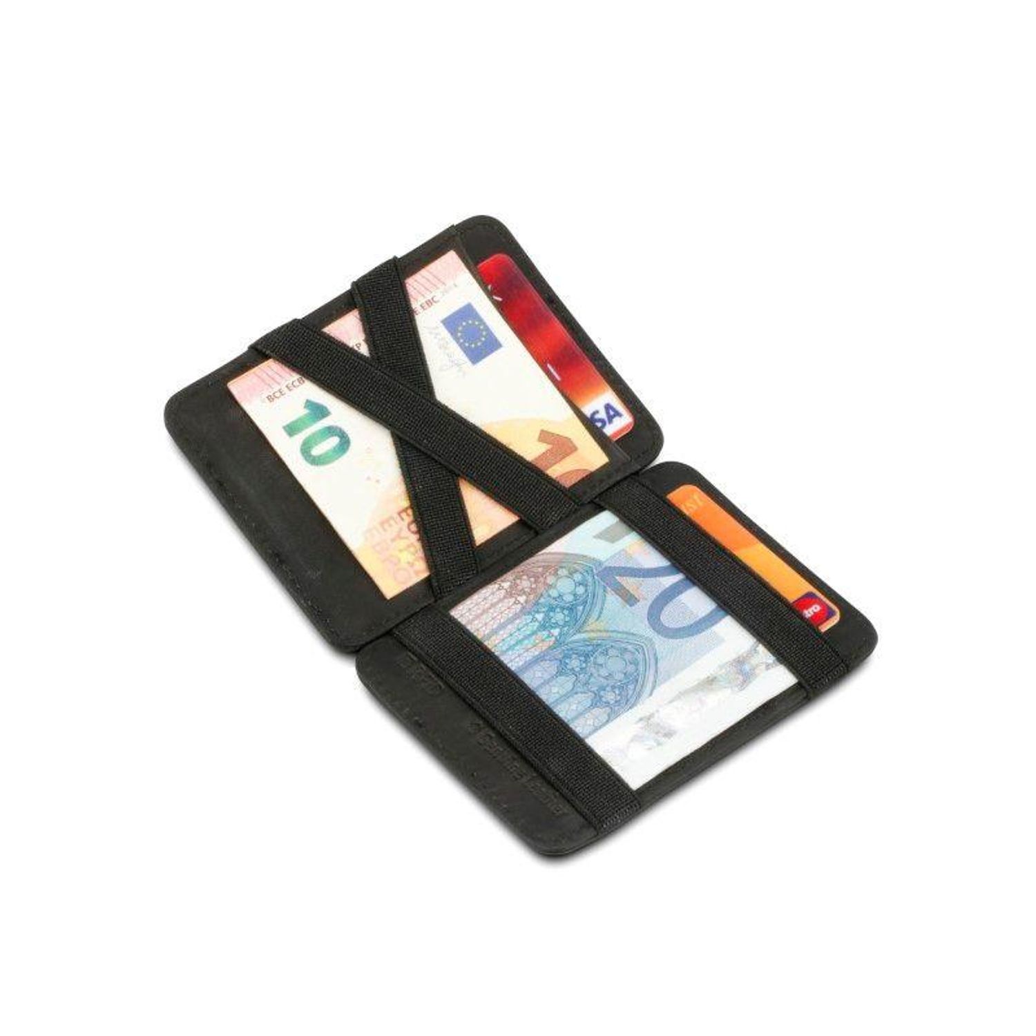 Portofel RFID Hunterson Magic truc - Negru fotografia produsului View 2 L