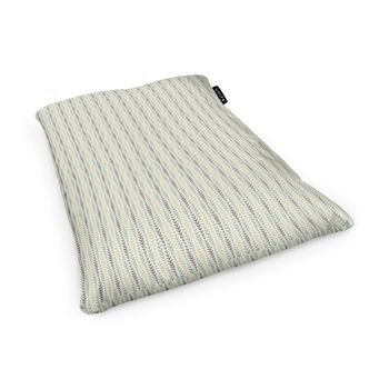 Fotoliu units puf (bean bag) tip perna, impermeabil, motiv frunze verticale