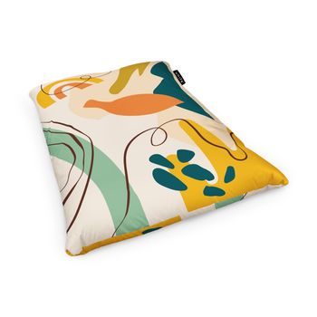 Fotoliu units puf (bean bag) tip perna, impermeabil, abstract jungle