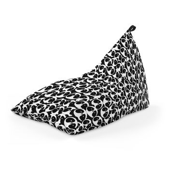 Fotoliu units puf (bean bag) tip lounge, impermeabil, cu maner, 155 x 83 x 65 cm, panda pack