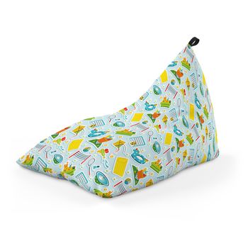 Fotoliu units puf (bean bag) tip lounge, impermeabil, cu maner, 155 x 83 x 65 cm, sporturi in aer liber