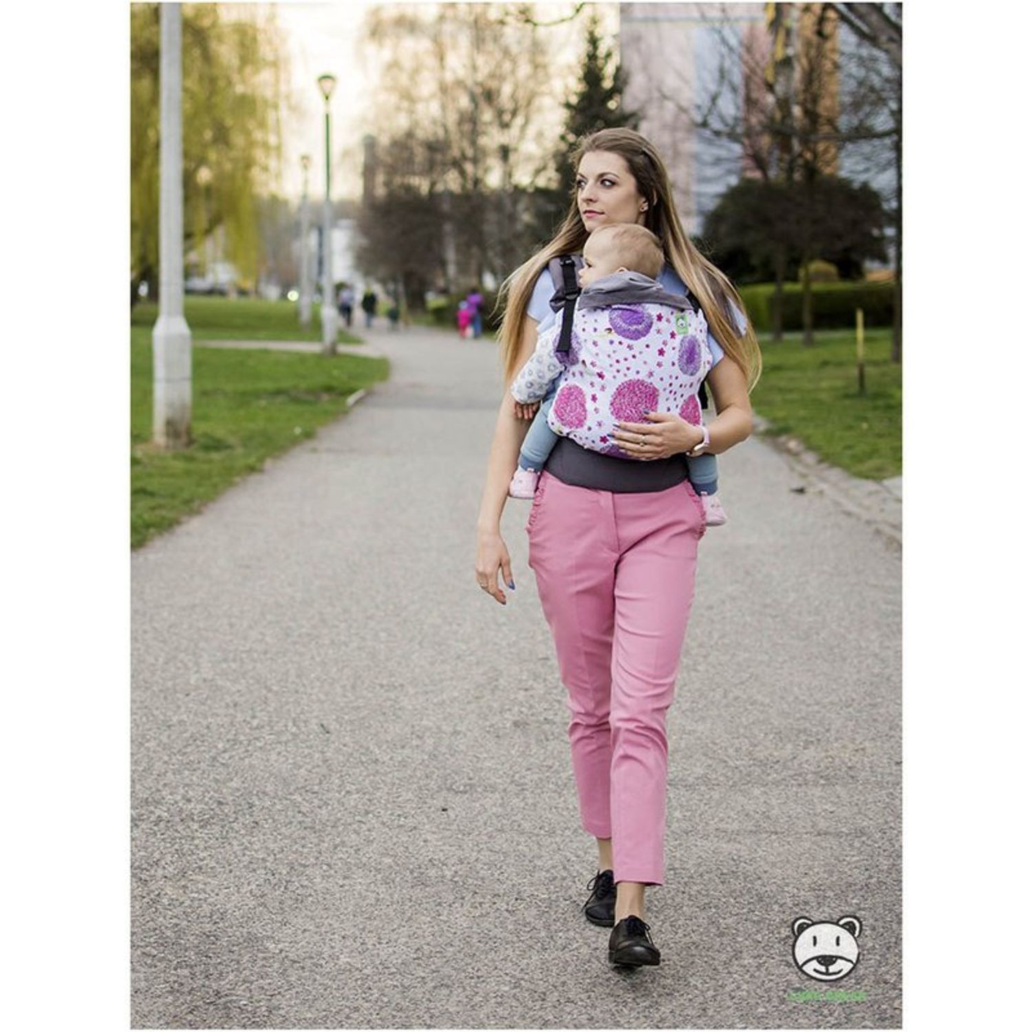 Luna Dream - Marsupiu ergonomic 2 in 1, Dandelions fotografia produsului