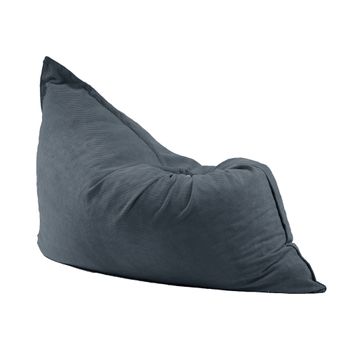 Fotoliu tip perna magic pillow xxl, serendibit gama plush honey umplut cu fulgi de burete memory mix