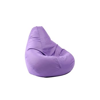 Fotoliu puf tip sac nirvana hobbit, panama mov,pretabil si la exterior umplut cu perle polistiren