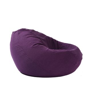 Fotoliu pufrelax tip sac nirvana grande textil, mulberry , husa detasabila, umplut cu perle polistiren