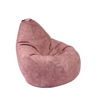 Fotoliu pufrelax mediu, nirvana hobbit, red river, textil, cu husa detasabila textila, umplut cu perle polistiren