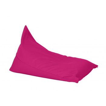 Fotoliu mediu, kudos - panama pink , pretabil si la exterior, umplut cu perle polistiren,