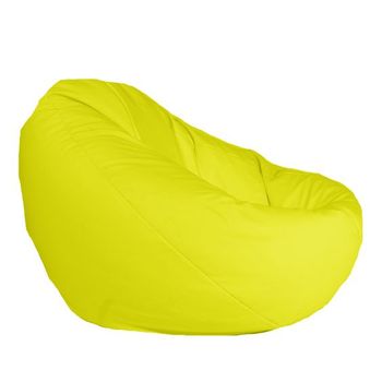 Fotoliu pufrelax tip sac nirvana grande panama, green neon,pretabil si la exterior,husa detasabila, cu perle polistiren