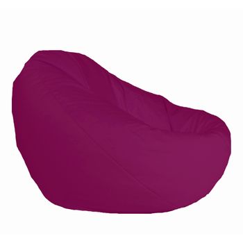 Fotoliu pufrelax tip sac nirvana gigant - panama pink , pretabil si la exterior, umplut cu perle polistiren,