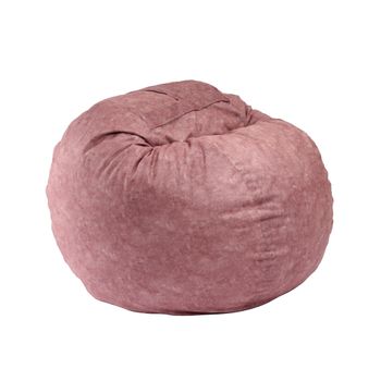 Fotoliu pufrelax mare, king size, red river, textil, umplut cu fulgi de burete memory mix