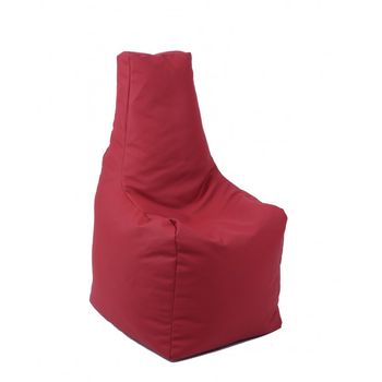 Fotoliu (mediu) sunlounger - wine ( pu) umplut cu perle polistiren (fotoliu para marca pufrelax)