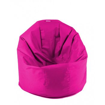 Fotoliu (mediu) relaxo xl - panama pink (pretabil si la exterior) umplut cu perle polistiren (beanbag marca pufrelax)