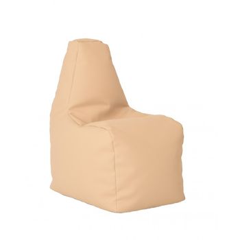 Fotoliu pentru copii (2-8 ani) sunlounger junior, nude ( pu) (fotoliu para marca pufrelax)