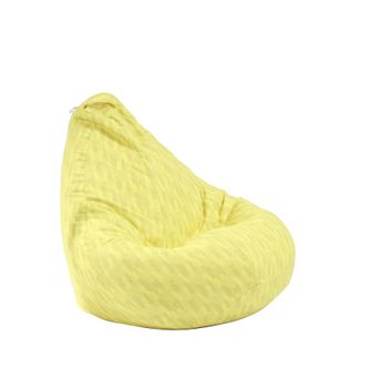 Fotoliu pufrelax tip sac nirvana hobbit textil, lululemon, husa detasabila, umplut cu perle polistiren