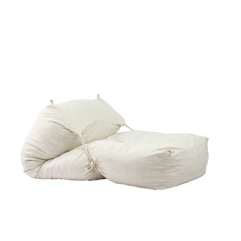 Fotoliu pufrelax yoga xl - lovesack ( rustic) umplut cu fulgi de burete memory mix