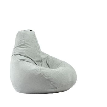 Fotoliu pufrelax nirvana hobbit, - light mint cu husa detasabila textila, umplut cu perle polistiren