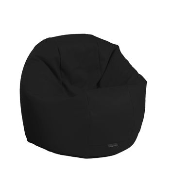 Fotoiu puf pentru copii (2-14 ani) relaxo - teteron black (pretabil si la exterior) umplut cu perle polistiren