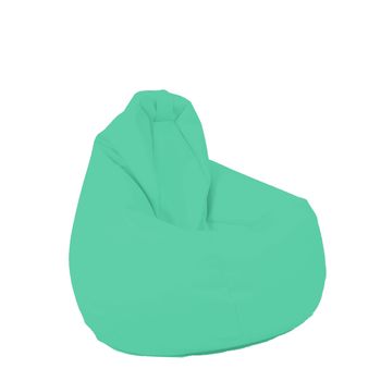 Fotoliu pufrelax tip sac nirvana hobbit panama light mintpretabil si la exterior, husa detasabila, cu perle polistiren