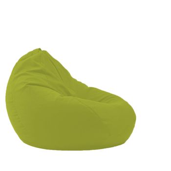 Fotoliu pufrelax tip sac nirvana grande textil, guacamole, husa detasabila, umplut cu perle polistiren