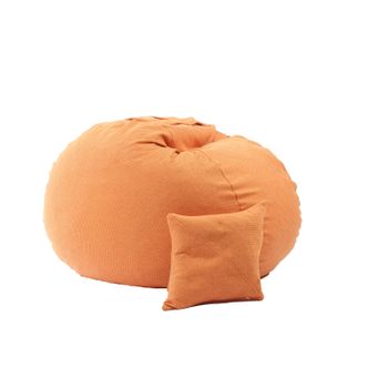 Set fotoliu puf matusalem si perna decorativa sunrise ( rustic) umplut cu fulgi de burete memory mix