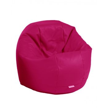 Fotoliu mic, relaxo - panama pink , pretabil si la exterior, umplut cu perle polistiren,
