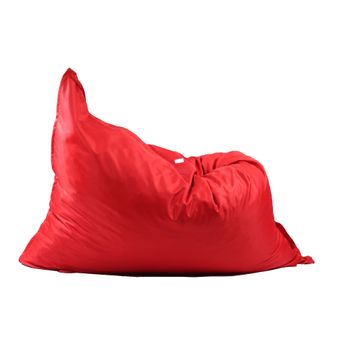 Fotoliu tip perna magic pillow xxl, panama red pretabil si la exterior umplut cu fulgi de burete memory mix