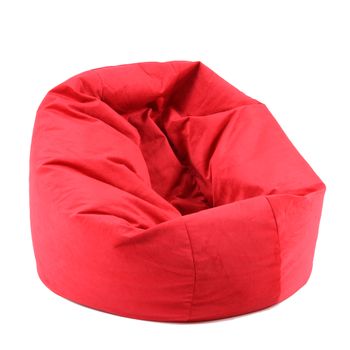 Fotoliu mediu, relaxo xl - raspberry - gama diamond -umplut cu perle polistiren, fotoliu beanbag marca pufrelax,