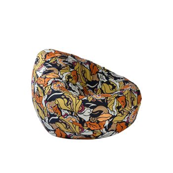 Fotoliu pufrelax tip sac nirvana grande textil, fantasy , husa detasabila, umplut cu perle polistiren