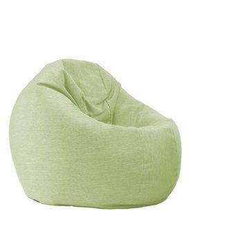 Fotoliu pufrelax relaxo xl , - light olive cu husa detasabila textila, umplut cu perle polistiren