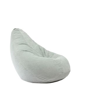 Fotoliu pufrelax mic copii (4-14 ani) nirvana light, light mint ,husa detasabila, umplut cu perle polistiren